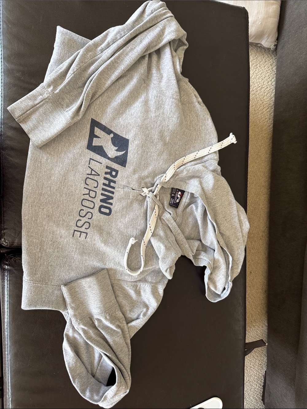 Rhino lacrosse hooded long sleeve